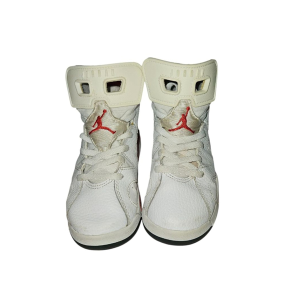 Jordan 6 Retro High Red Oreo Kids Size 12C Basketball Shoes DV3605-162 - Picture 1 of 9